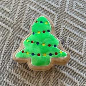 Midlee Christmas Sugar Cookie Plush Dog Toy- Christmas Tree